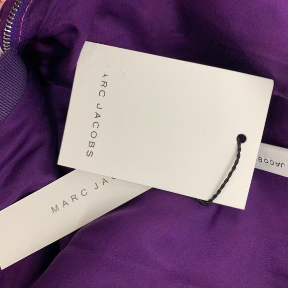 MARC JACOBS Size 0 Orange Multi-Color Modal Blend Tweed A-Line Skirt - Picture 6 of 6